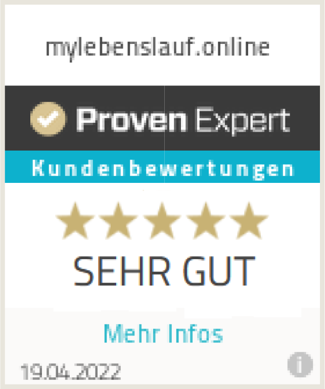 Erfahrungen & Bewertungen zu mylebenslauf.online